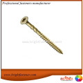 Yellow Zinc Plated Torx Head Long Wood Screws